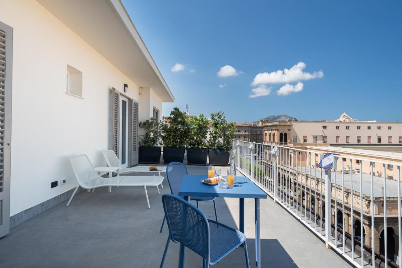 Attico 37 - Queen room con terrazza privata Palermo Esterno foto