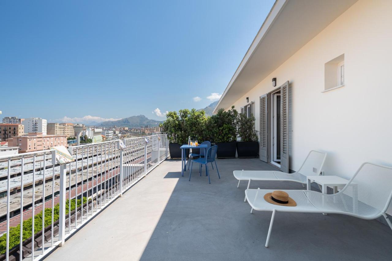 Attico 37 - Queen room con terrazza privata Palermo Esterno foto