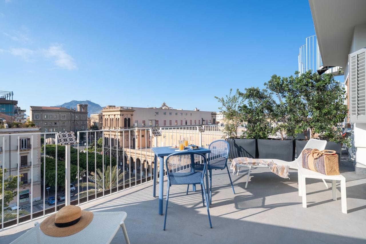 Attico 37 - Queen room con terrazza privata Palermo Esterno foto