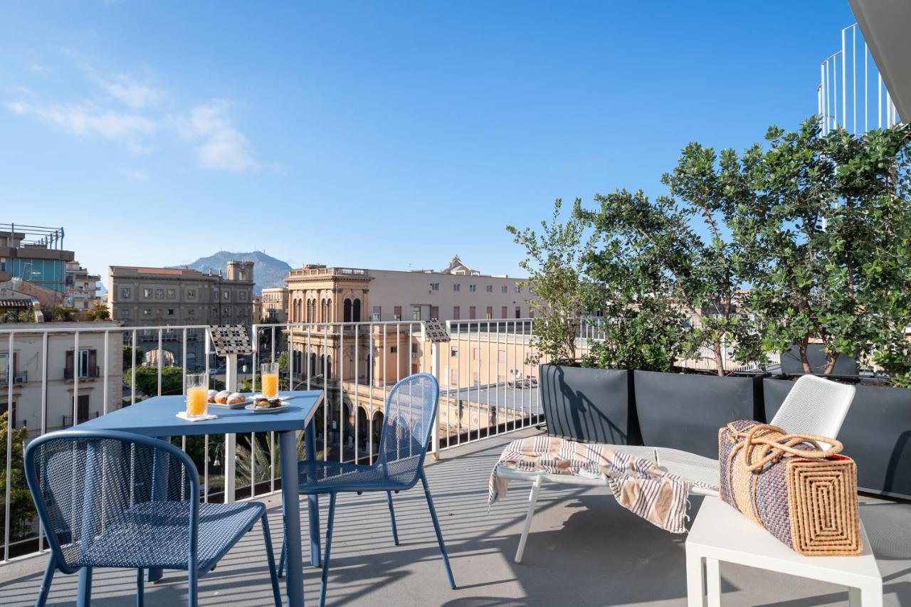 Attico 37 - Queen room con terrazza privata Palermo Esterno foto